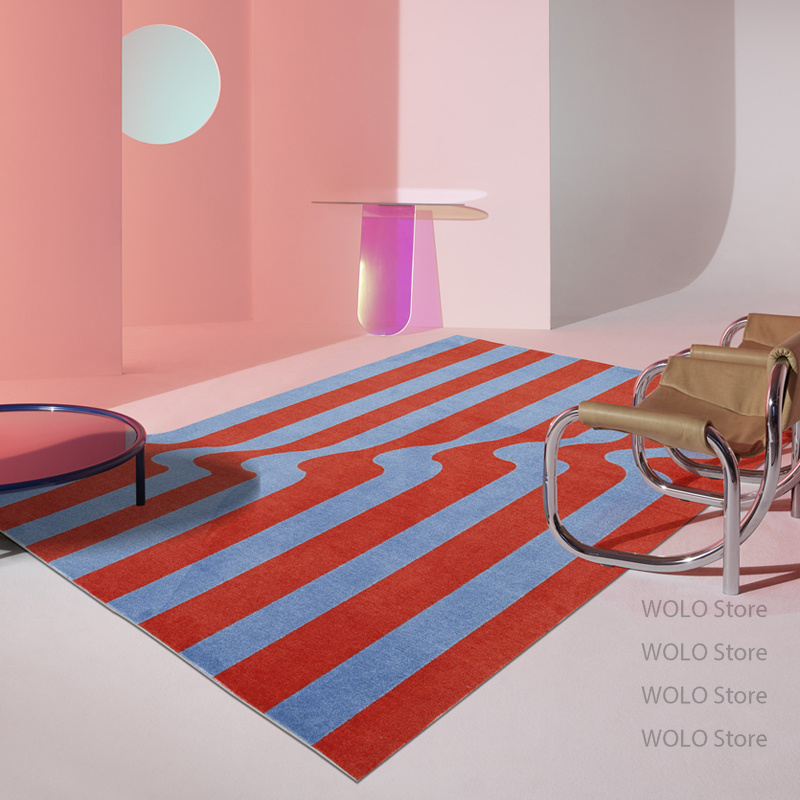 Home Textiles Plaid - Nordic Wohnzimmer Dekoration Vintage Teppich Unregelmäßige