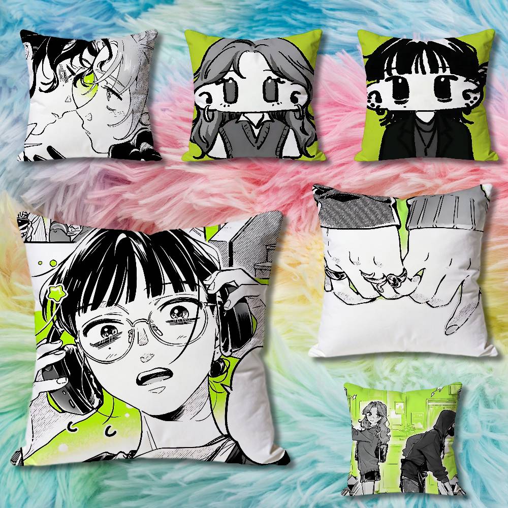 Aya Home Textiles - M-Mitsuki Koga Aya Tgswiiwagaa Quadratischer Kissenbezug
