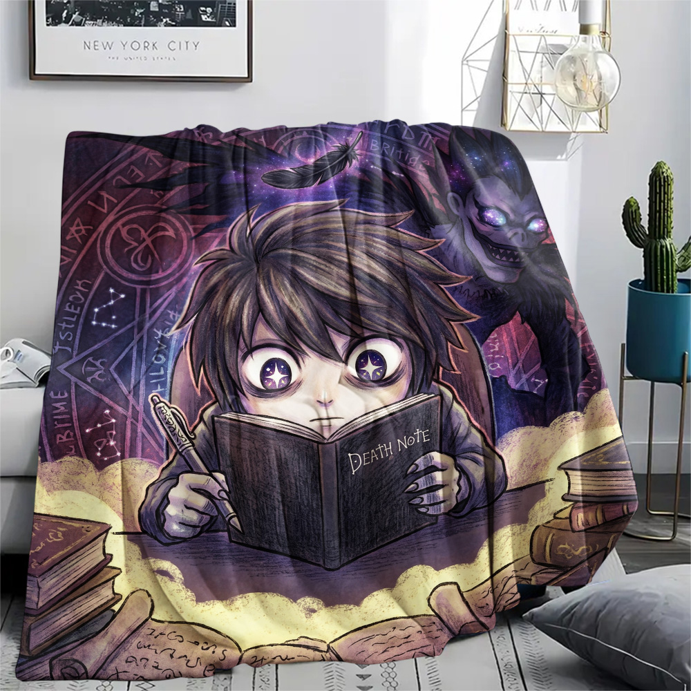 Home Textiles Notes - Death Note Gemütliche Flanelldecke mit warmem
