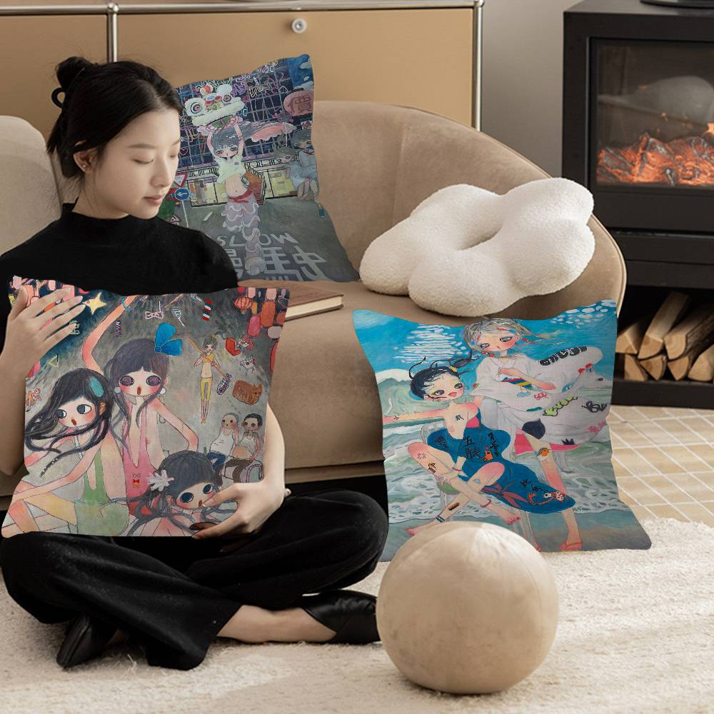 Aya Home Textiles - Aya Takano Cartoon Artwork Anime Kissenbezug