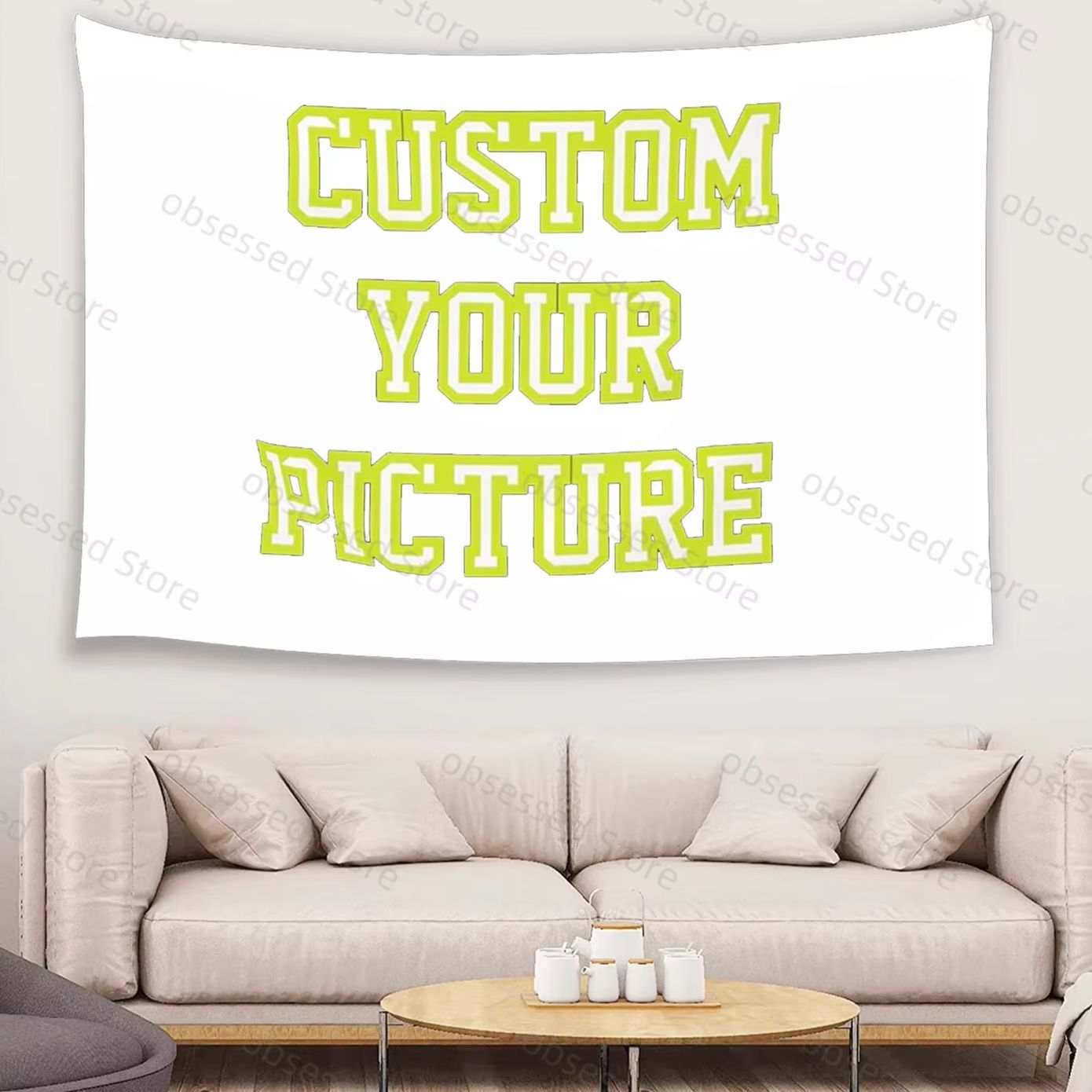 Maßgeschneiderter Wandteppichd – Home And Textiles Bewertung und Preis