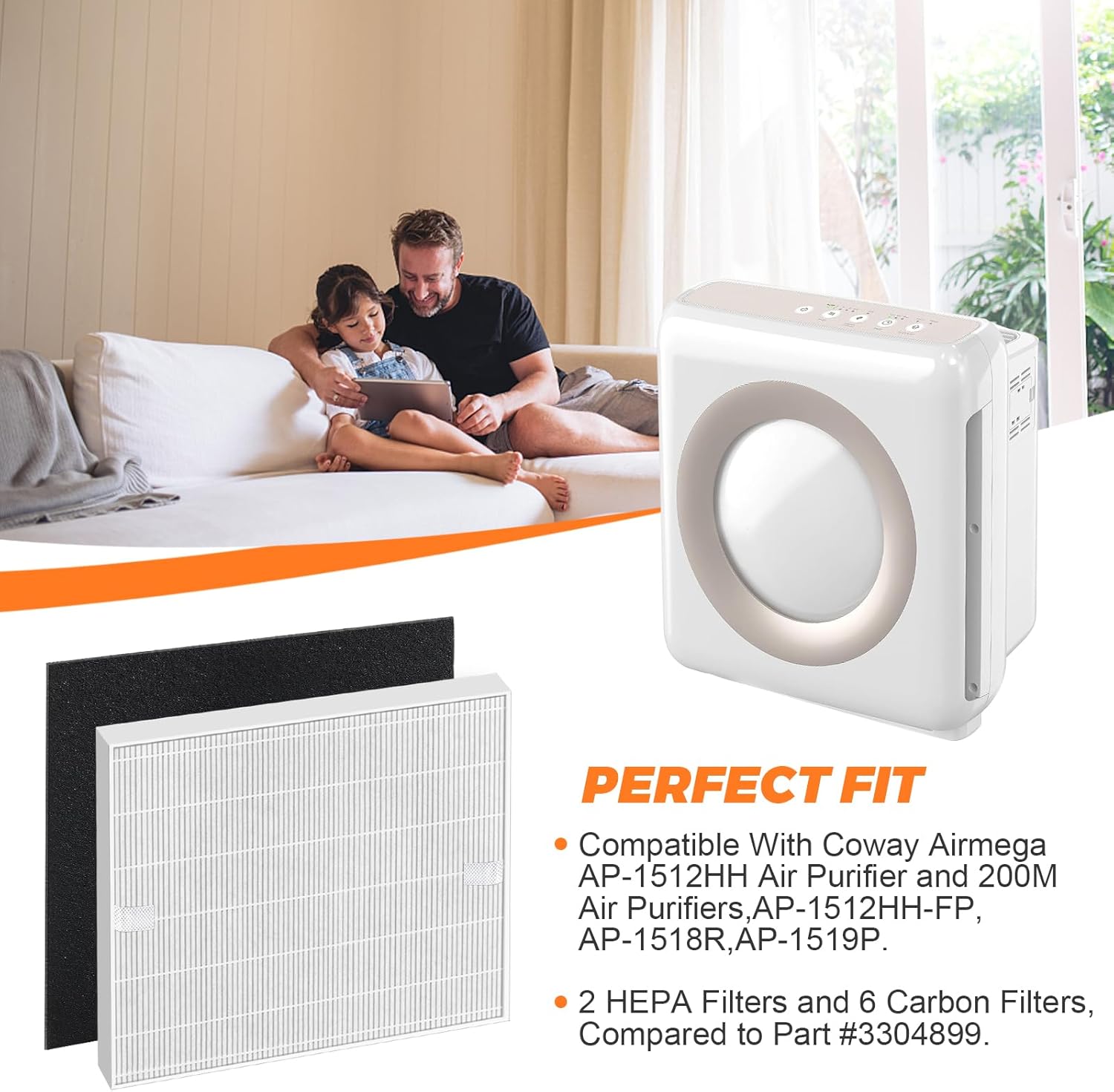 2er-Pack AP-1512HH Ersatzfilte – Coway Air Purifier Ap-1512Hh Bewertung und Preis