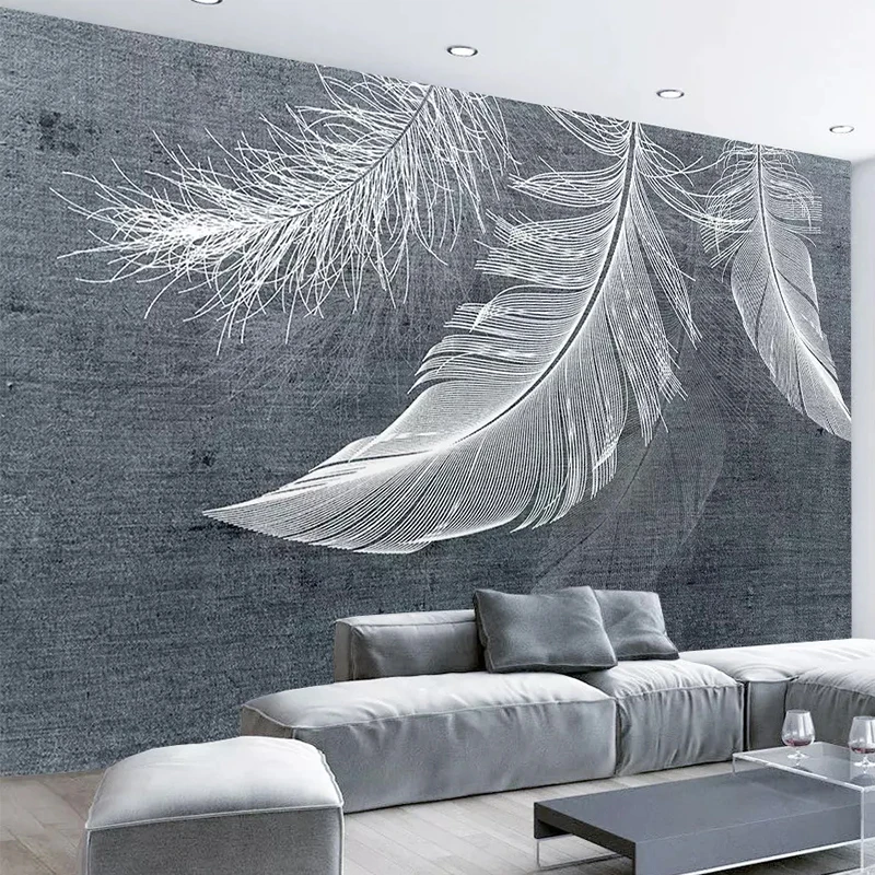 Moderne Einfache Feder Foto Wa – Home Textiles Photos Bewertung und Preis