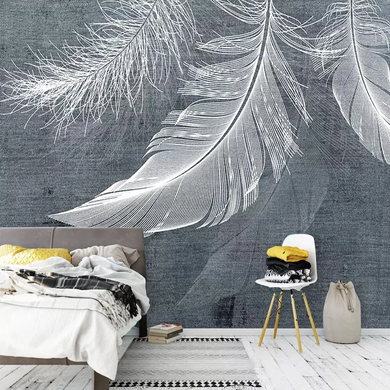 Moderne Einfache Feder Foto Wa – Home Textiles Photos Bewertung und Preis