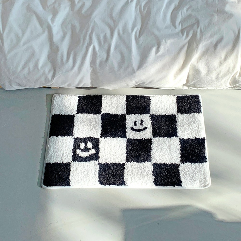 VIKAMA Fußmatte mit Schachbret – Home Textiles Plaid Bewertung und Preis
