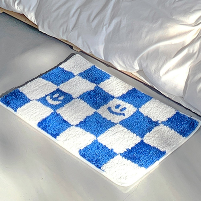 VIKAMA Fußmatte mit Schachbret – Home Textiles Plaid Bewertung und Preis