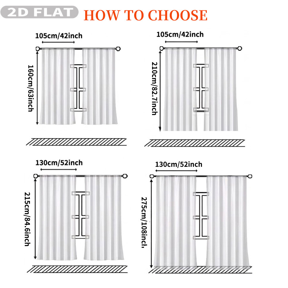 Maßgefertigte 2D Flache 2-teil – Home And Textiles Bewertung und Preis