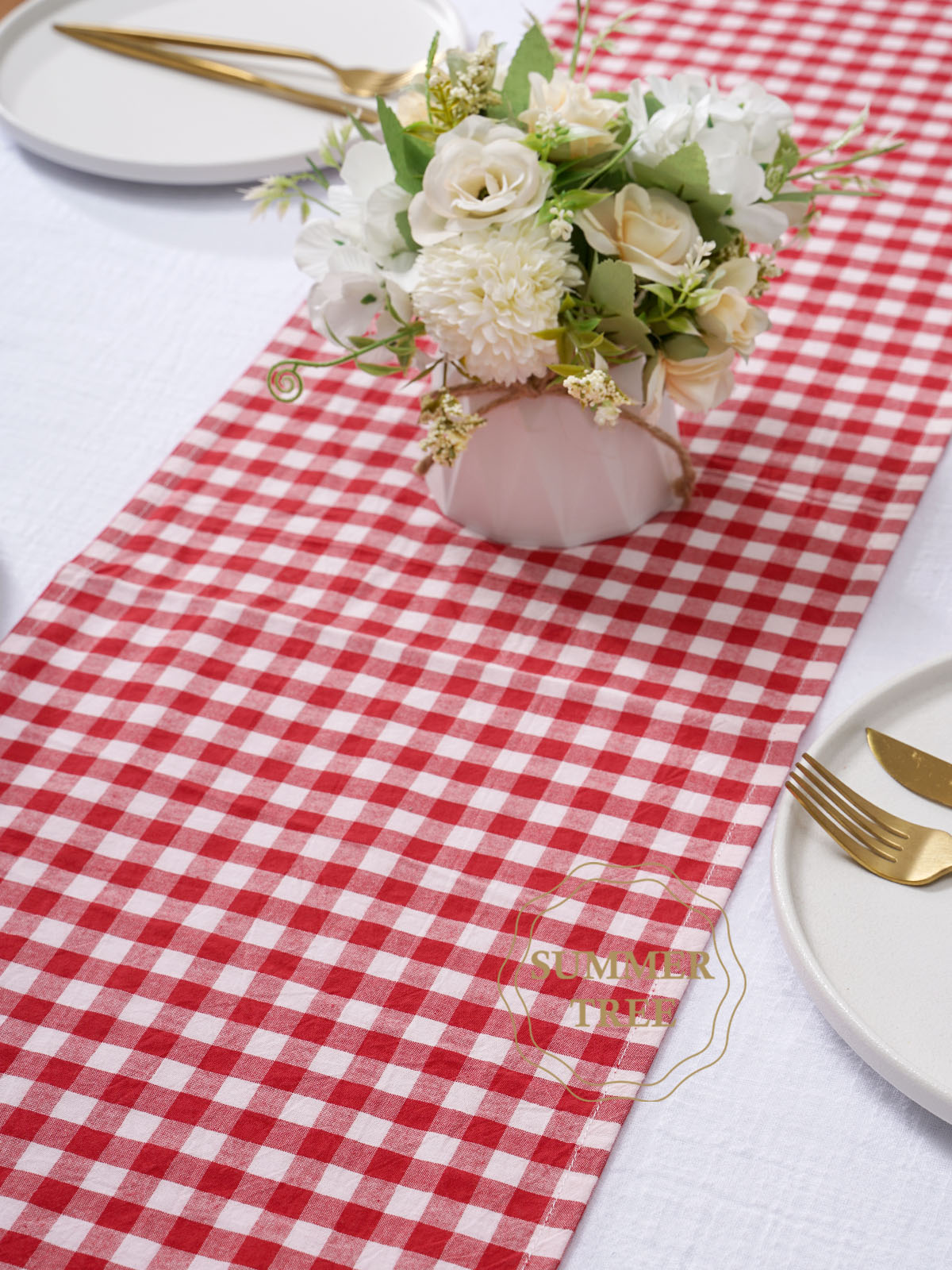 Rustikaler Karierter Baumwoll- – Home Textiles Plaid Bewertung und Preis