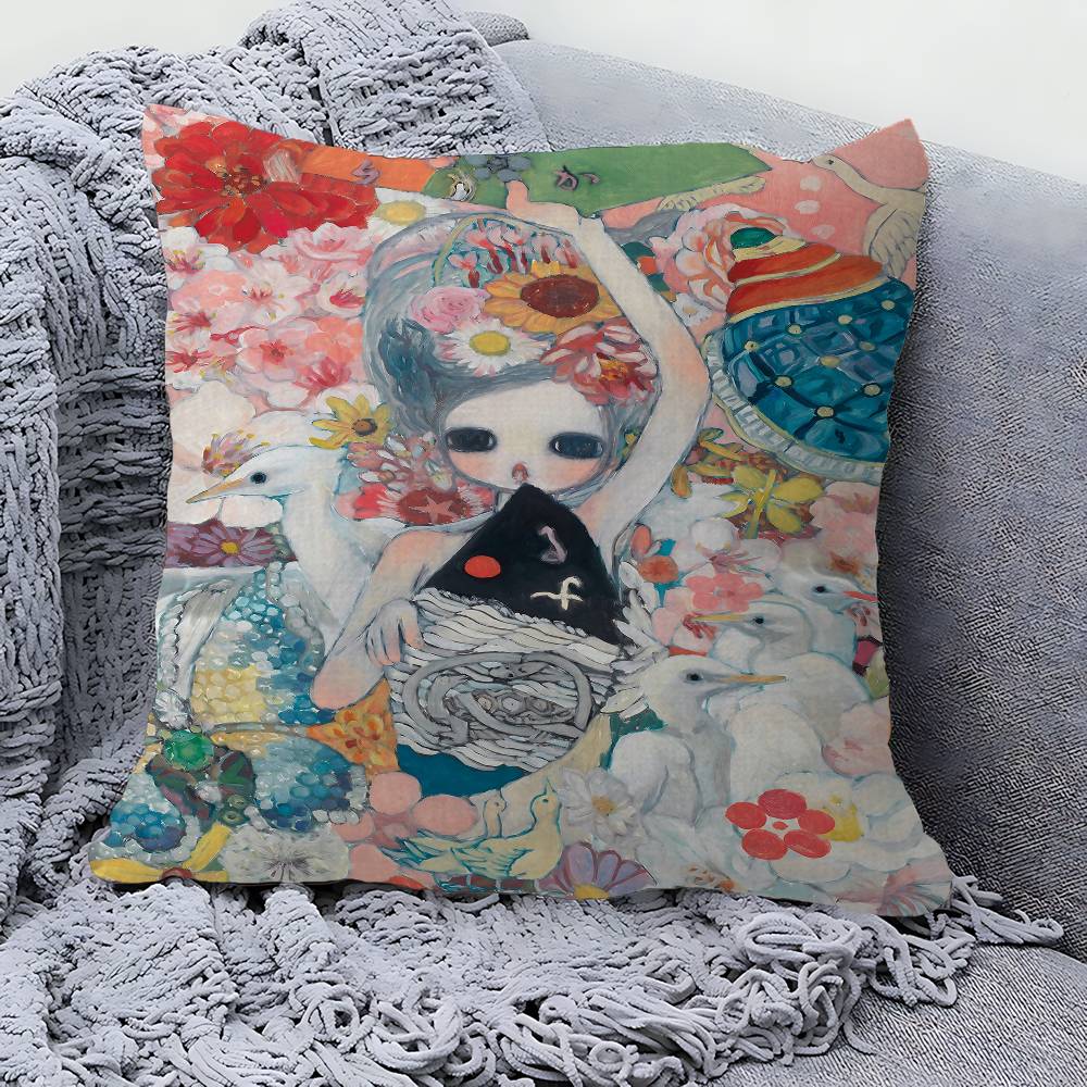 Aya Takano Cartoon-Kissenbezug – Aya Home Textiles Bewertung und Preis