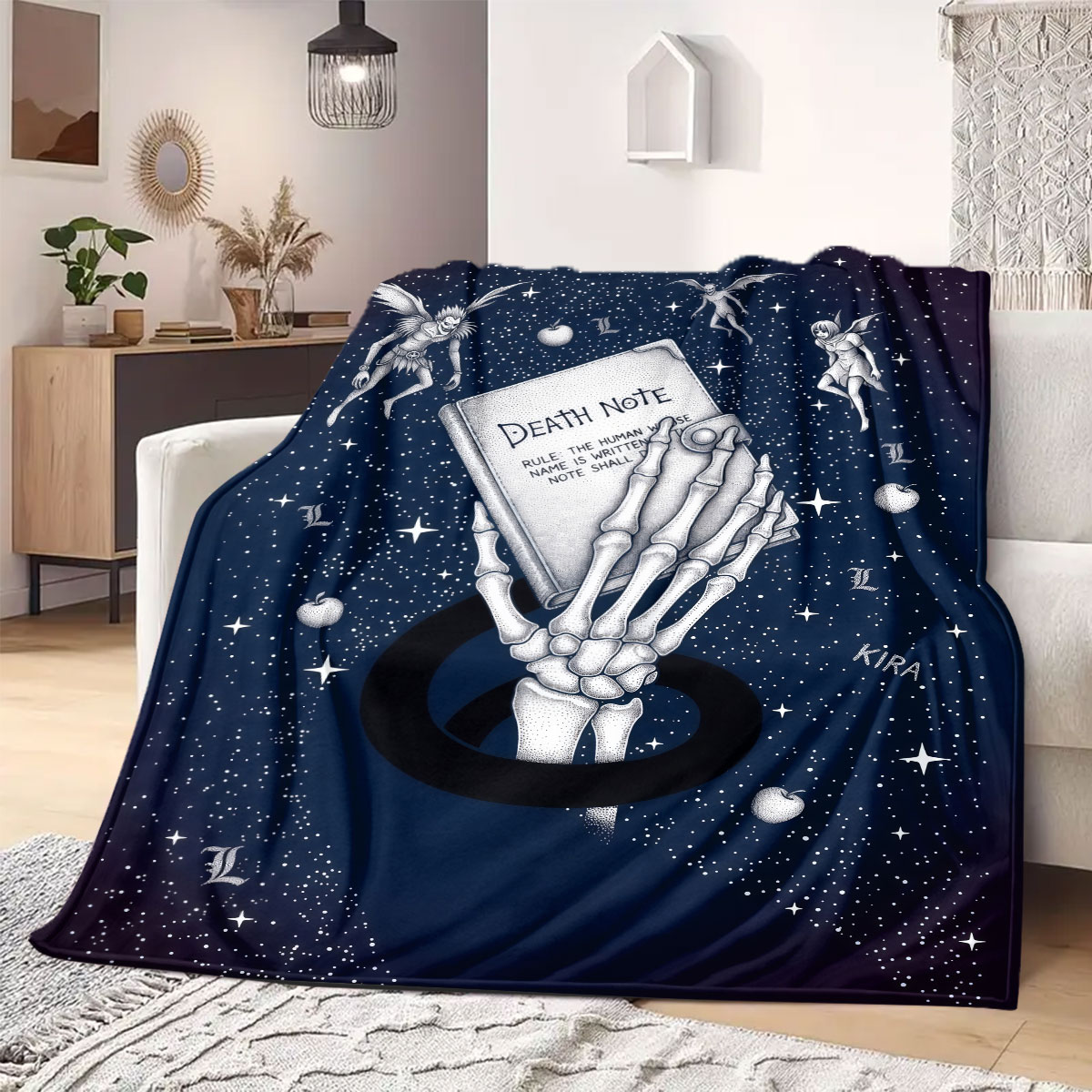 Death Note Strahlend bedruckte – Home Textiles Notes Bewertung und Preis