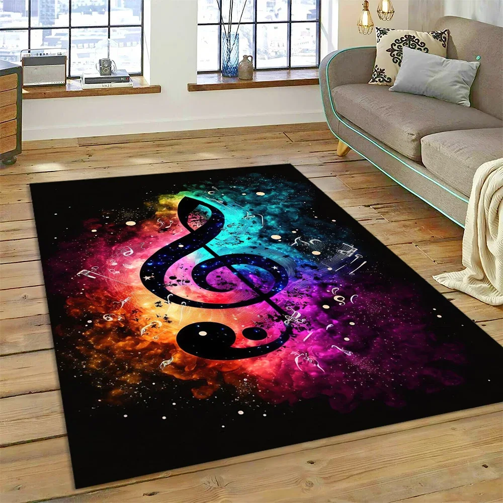Bunte Musiknote Musikpartitur  – Home Textiles Notes Bewertung und Preis