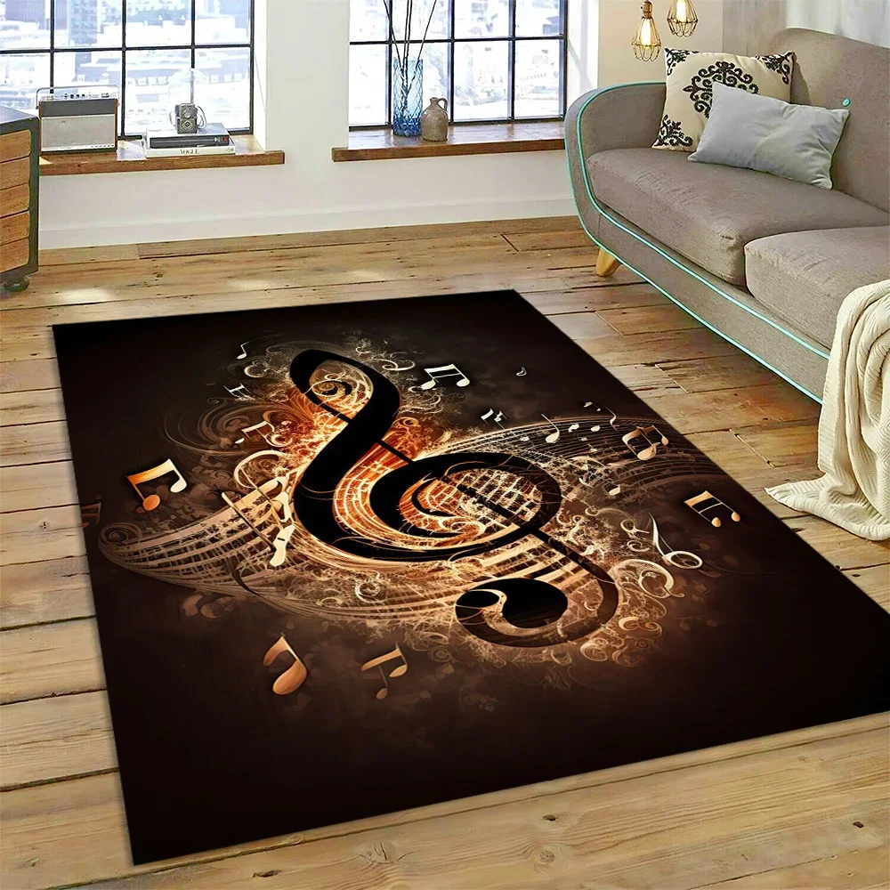 Bunte Musiknote Musikpartitur  – Home Textiles Notes Bewertung und Preis