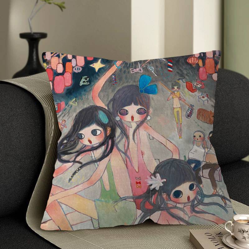 Aya Takano Cartoon Artwork Ani – Aya Home Textiles Bewertung und Preis