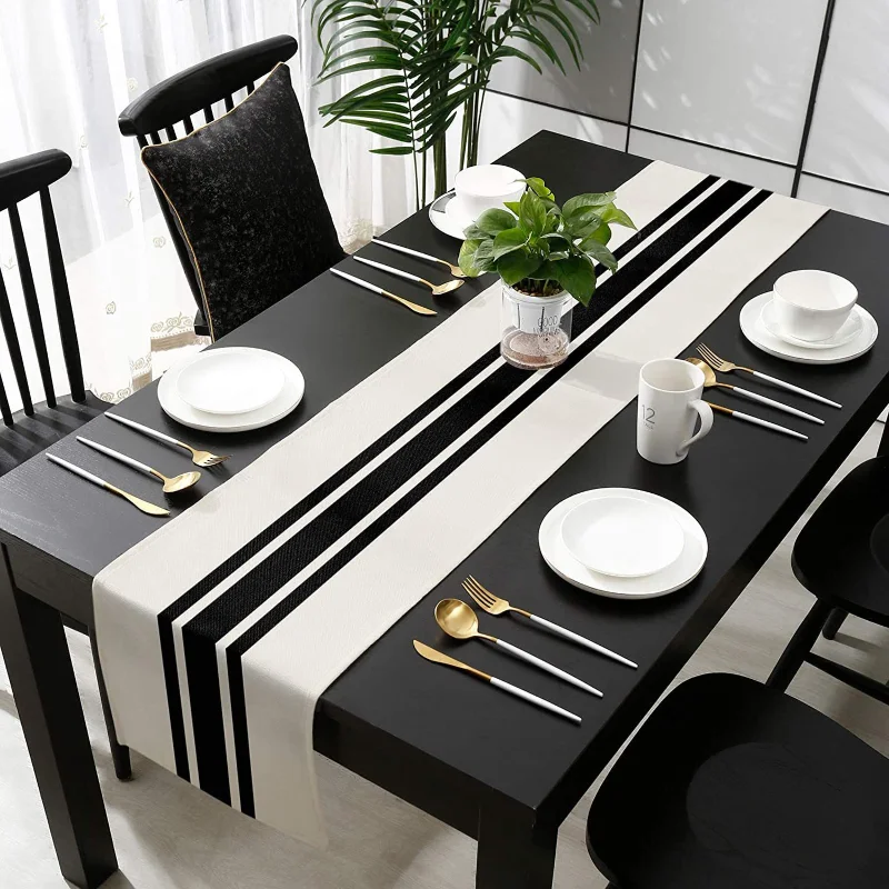 Neue geometrische Leinen gestr – Home Textiles Plaid Bewertung und Preis