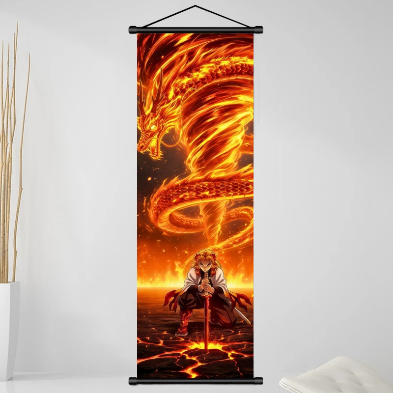 Demon Slayer Kyojuro Rengoku H – Home And Textiles Bewertung und Preis