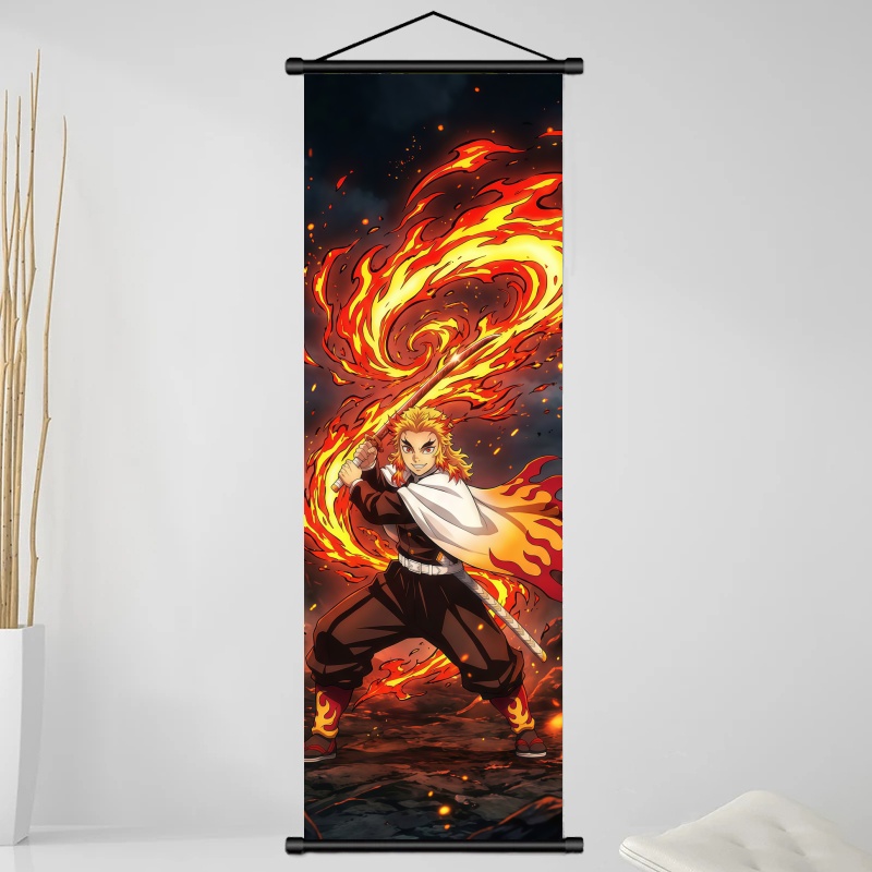 Demon Slayer Kyojuro Rengoku H – Home And Textiles Bewertung und Preis