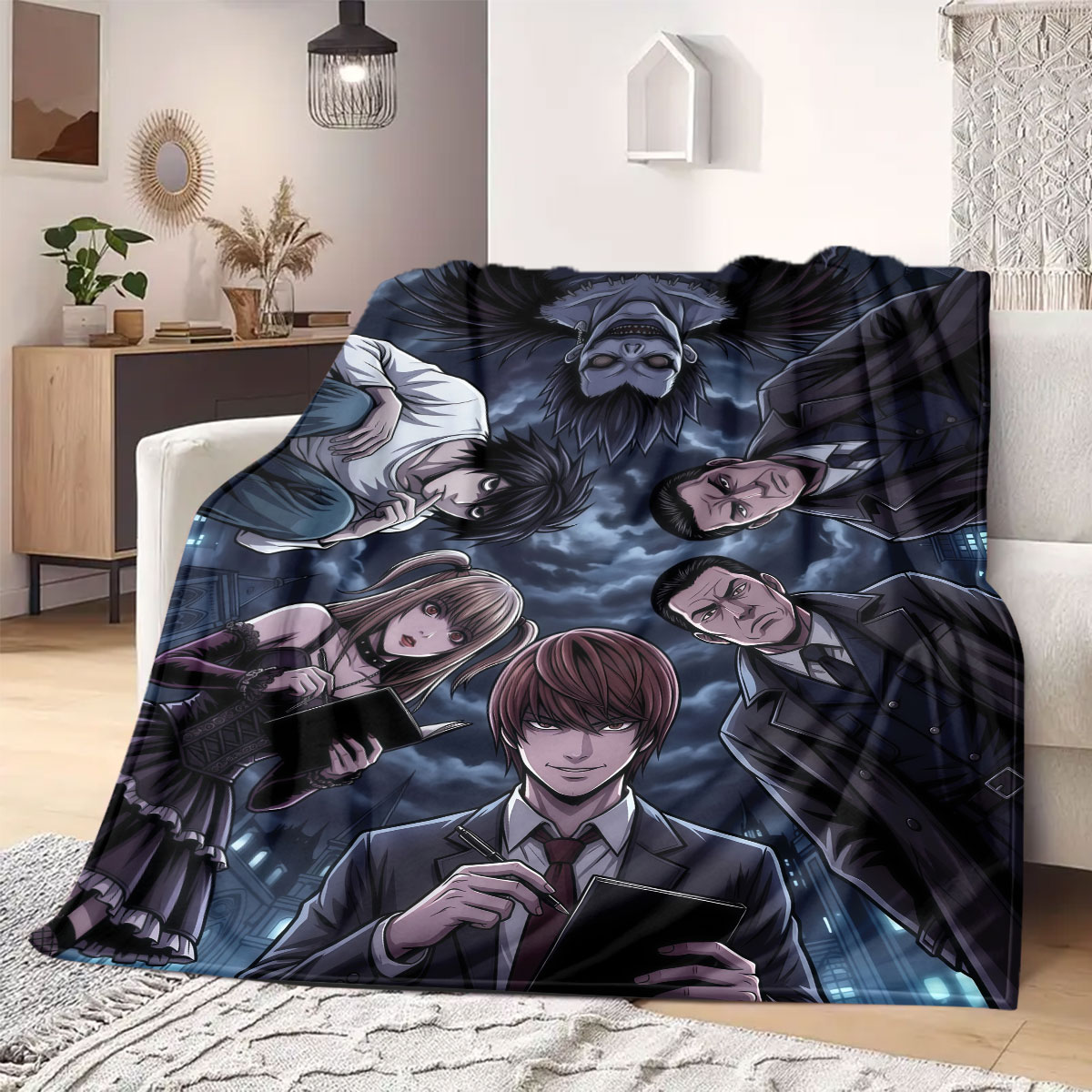 Death Note Grand Cartoon-Flane – Home Textiles Notes Bewertung und Preis