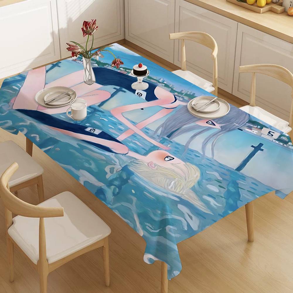 Aya Takano Gemälde Tischdecken – Aya Home Textiles Bewertung und Preis