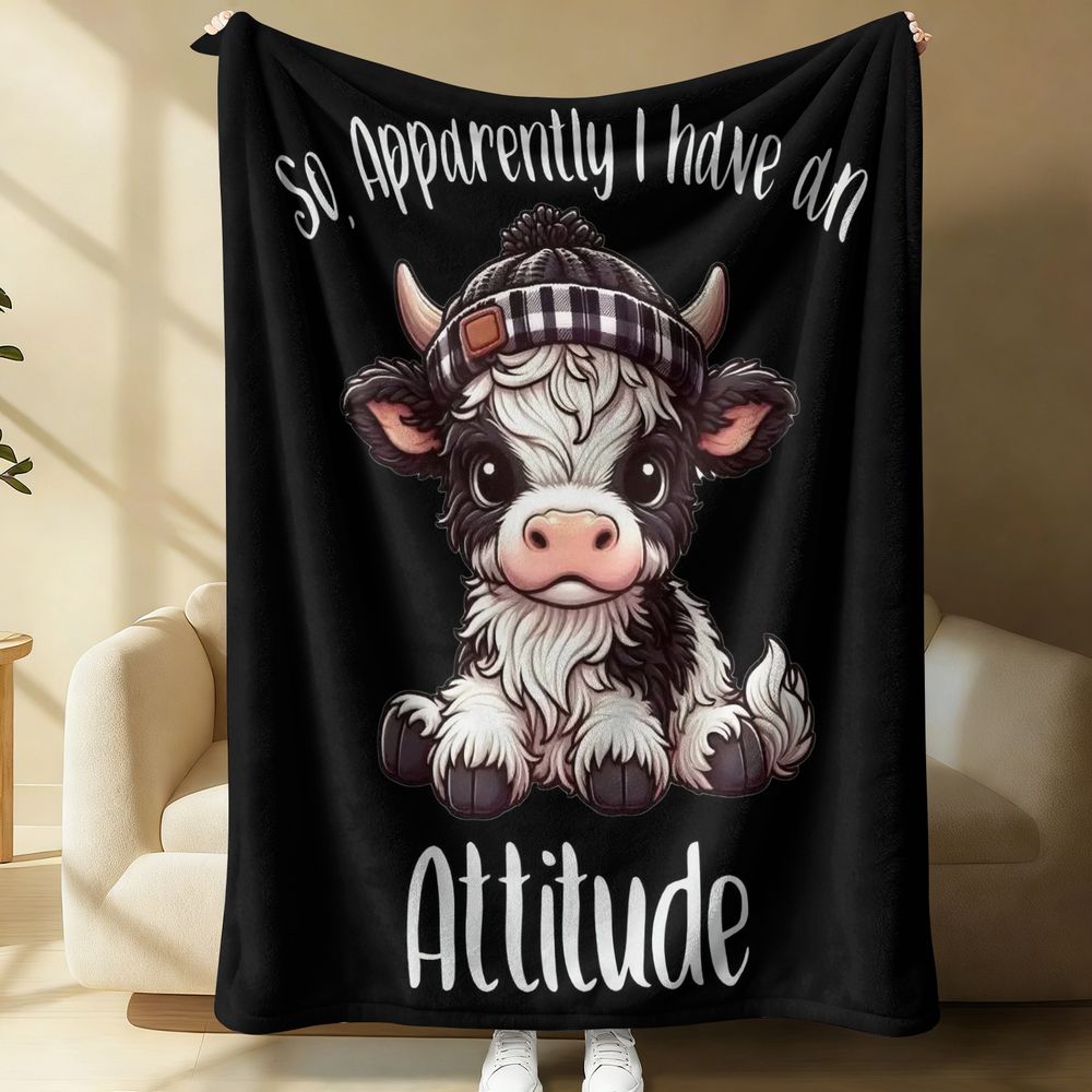 Highland Cattle Flanelldecke,  – Highland Home Textiles Bewertung und Preis